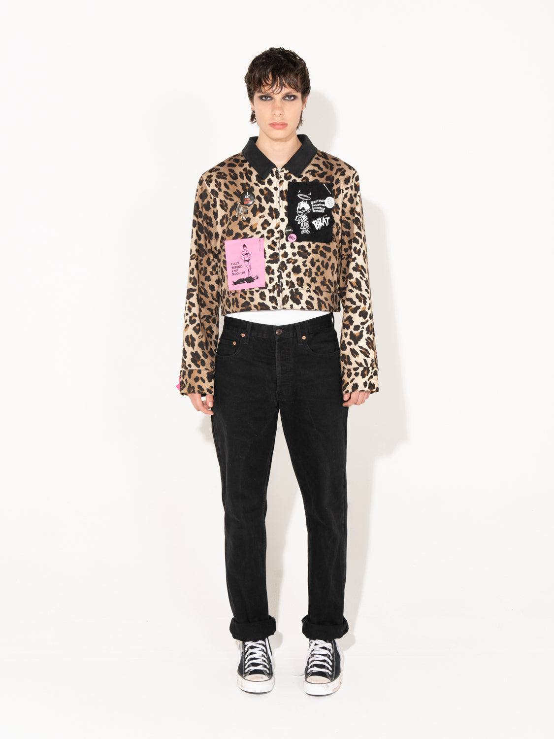 GOBSHITE JACKET (LEOPARD)