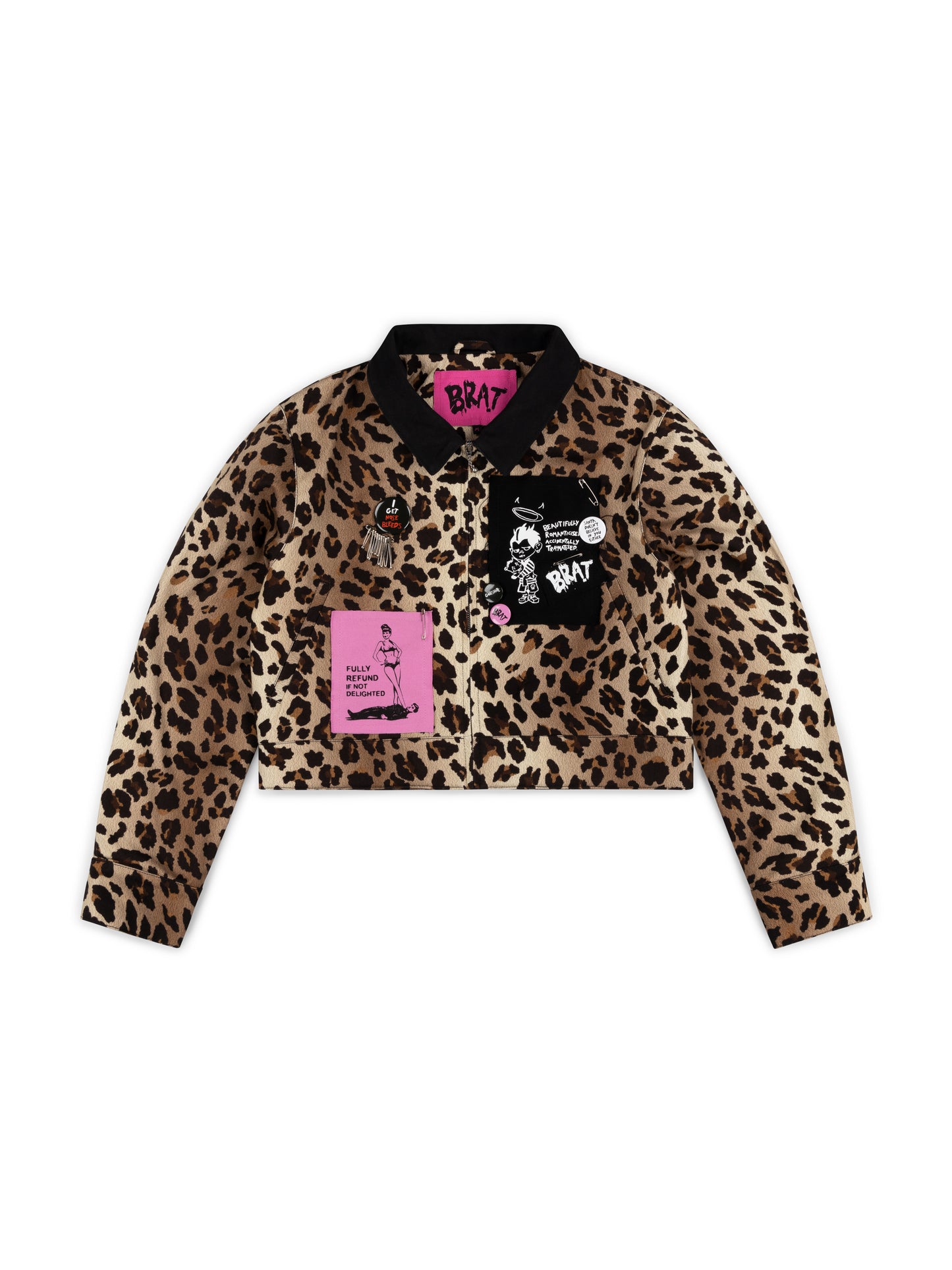 GOBSHITE JACKET (LEOPARD)